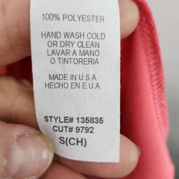 Vintage 90s Epilogue Womens Halter Dress Small Pink Asymmetrical Gilmore Girls - Picture 6 of 8